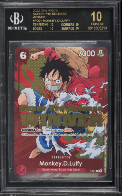 Monkey D. Luffy BGS 10 BL